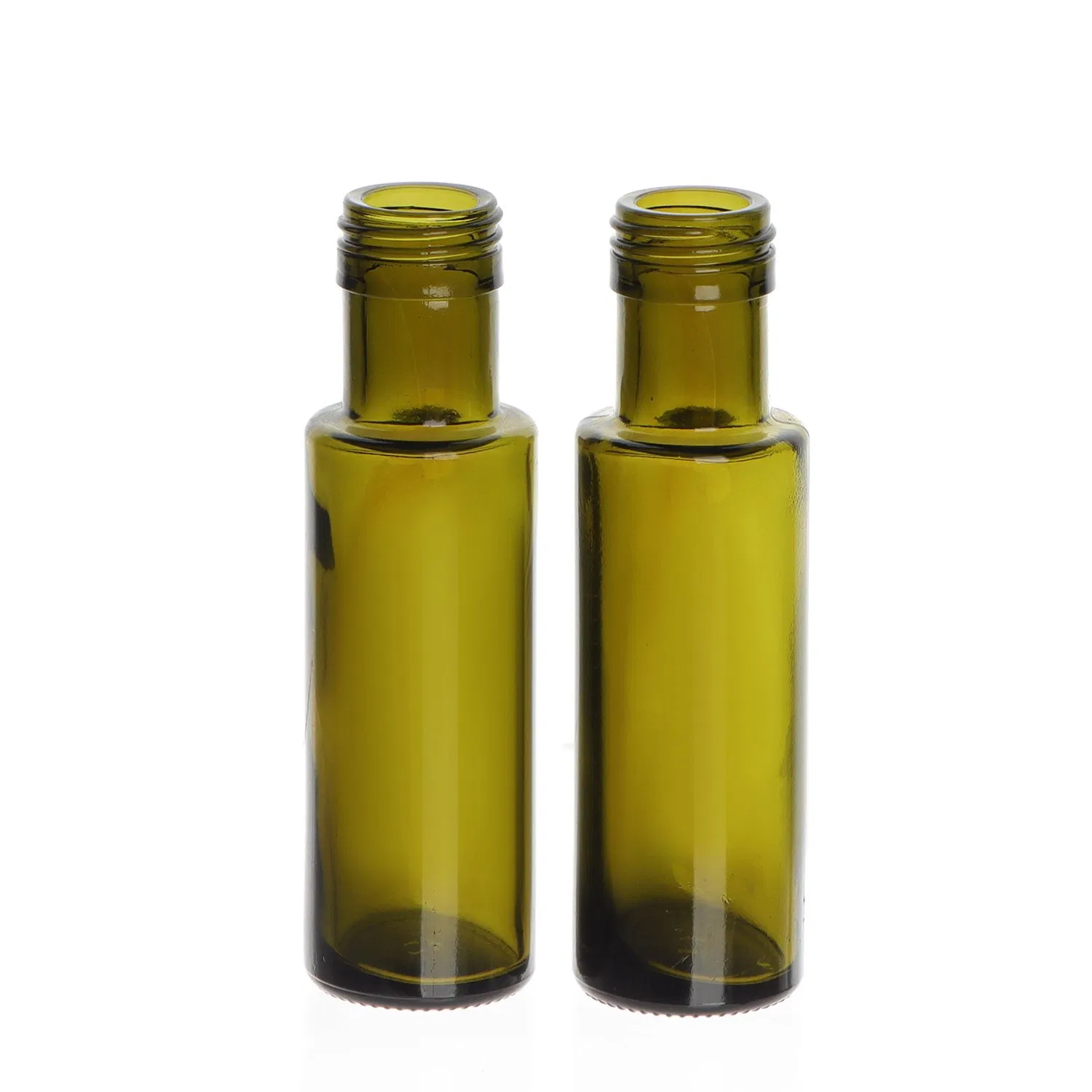 250ml 500ml 750ml 1000ml Dark Green Round Shape Glass Olive Oil Bottles with Tamper Evident Cap