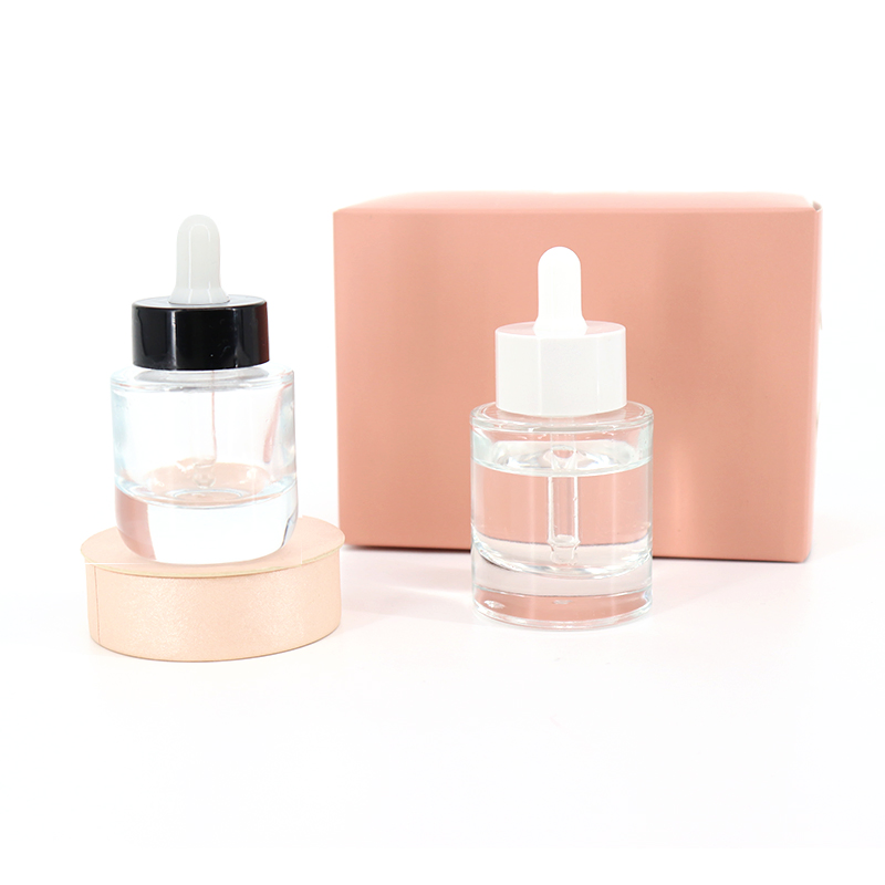 20ml 30ml 50ml Thick Base Bottom Dropper Glass Bottle with Silk Screen Printing