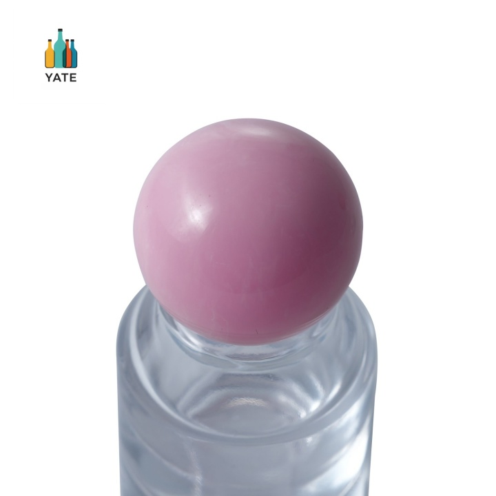 in Stock Customized 30ml 50ml 100ml Flint Spray Glass Perfume Bottle with Thick Base and Marble Closure