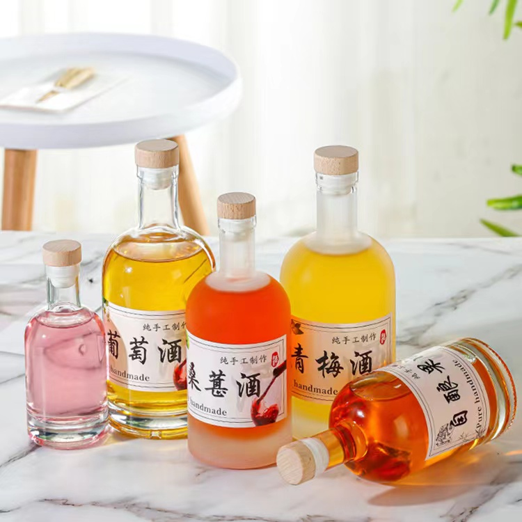 Premium Thick Base Glass Bottle for Spirits and Liquor