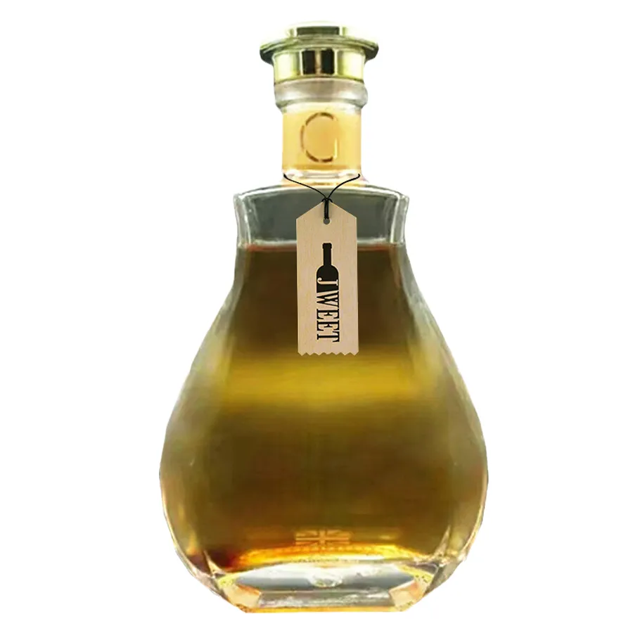 Glass Bottle Front View