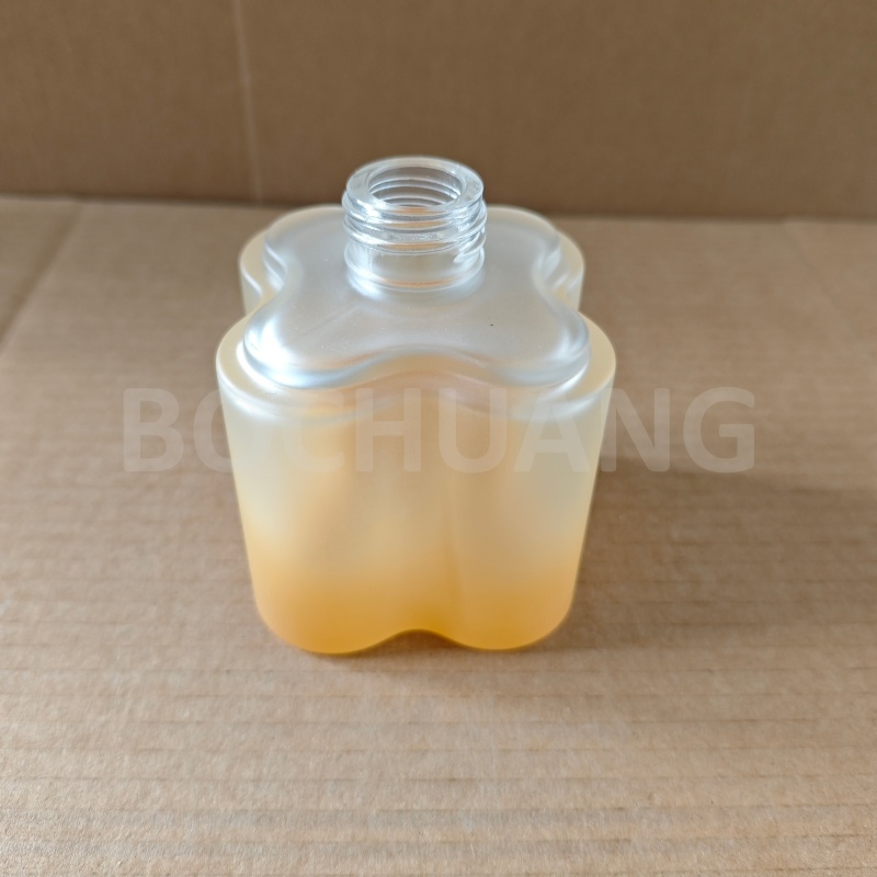 Round Classic Custom Colored Glass Aroma Perfume Bottle 100ml 100cc with Cork