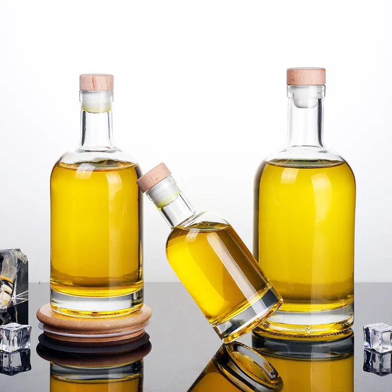 Glass Alcohol Bottles 1
