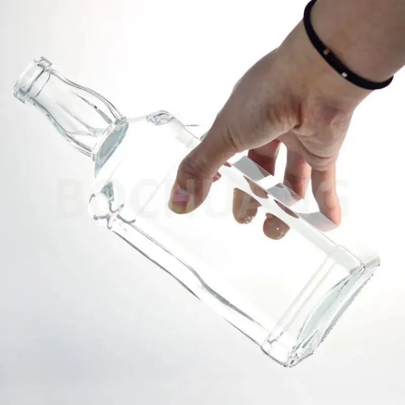 Square Glass Bottle