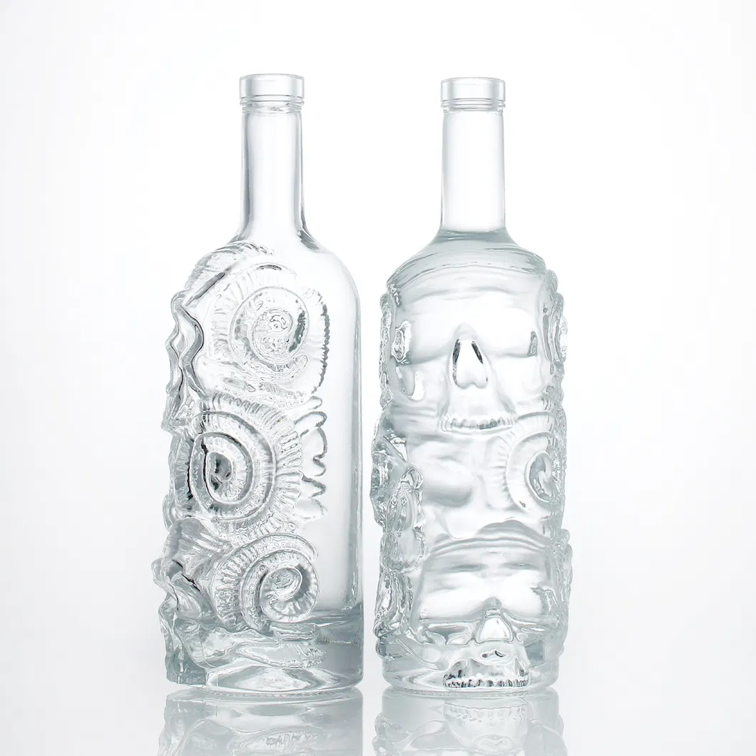 Skull Bottle View 3