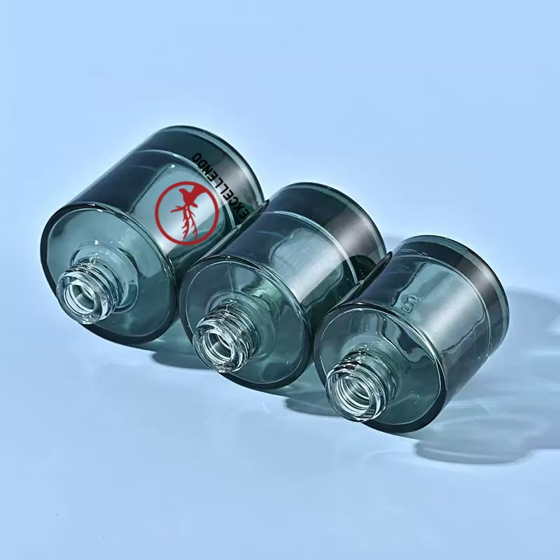 15ml, 20ml, 30ml, 40ml, 50ml Thick Base Flat Shoulder Dropper Bottle Serum Bottle