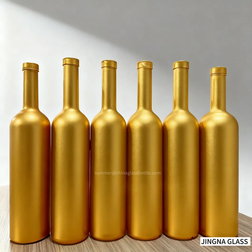 Glass Liquor Bottle Detail 2