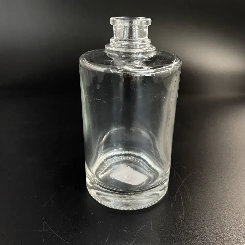 500ml Short Neck Round Glass Liquor Bottle for Whsiky Rum Gin Vodka