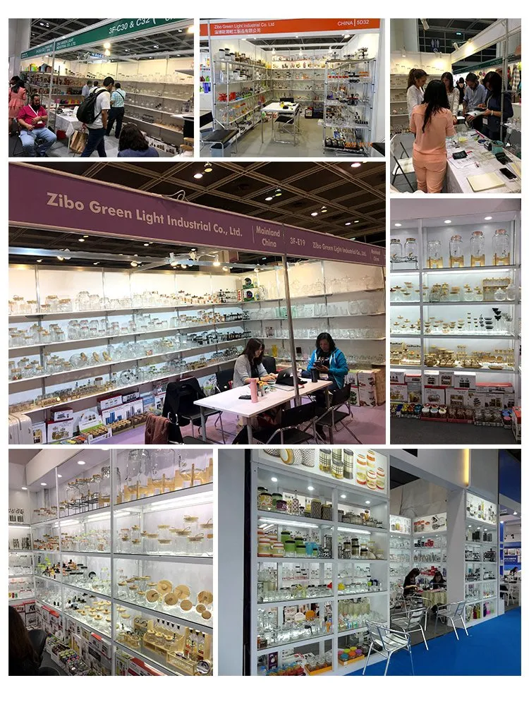 Square Glass Oil Bottle 6