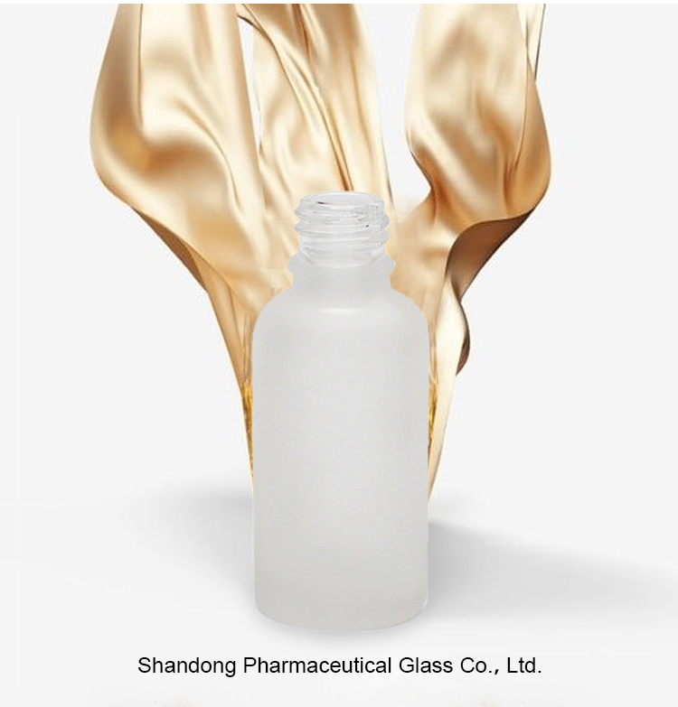Frosted Glass Bottle for Cosmetic