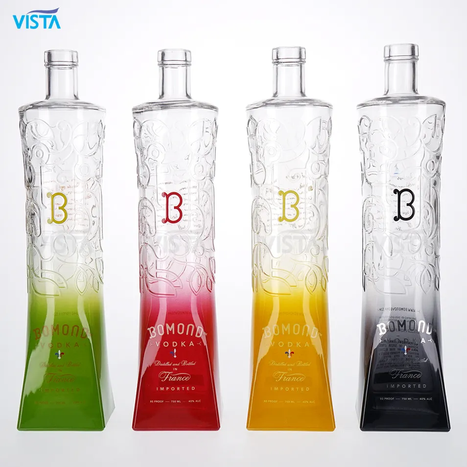 Glass Spirit Bottle Detail 1