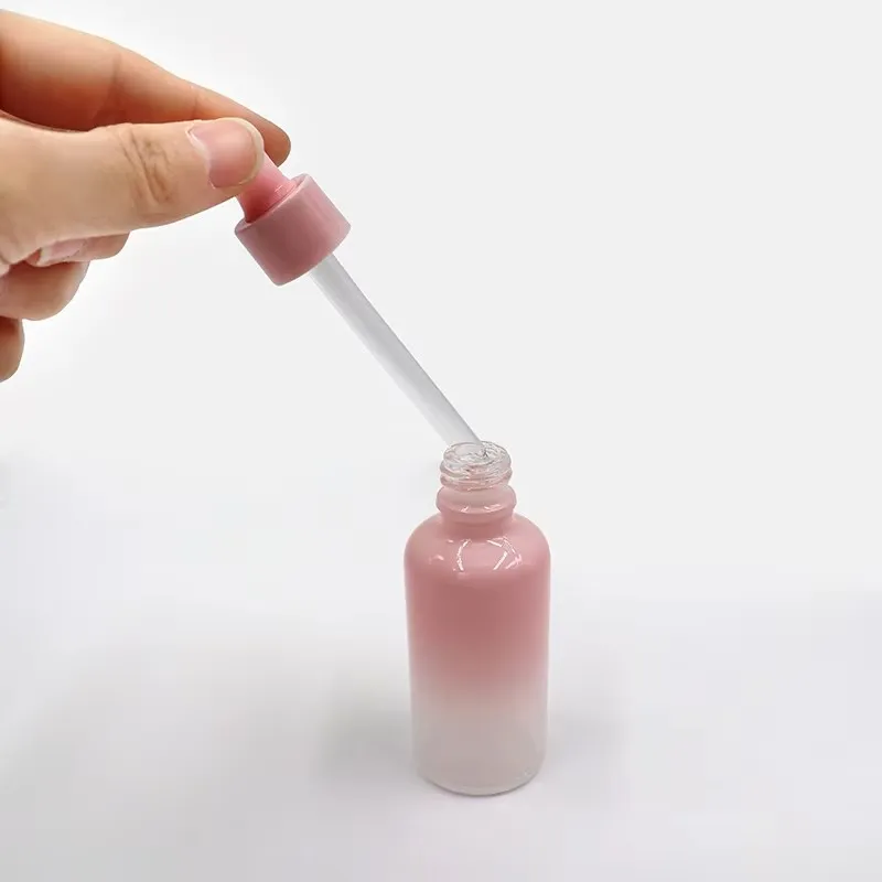 Multi-Colored Glass Bottle