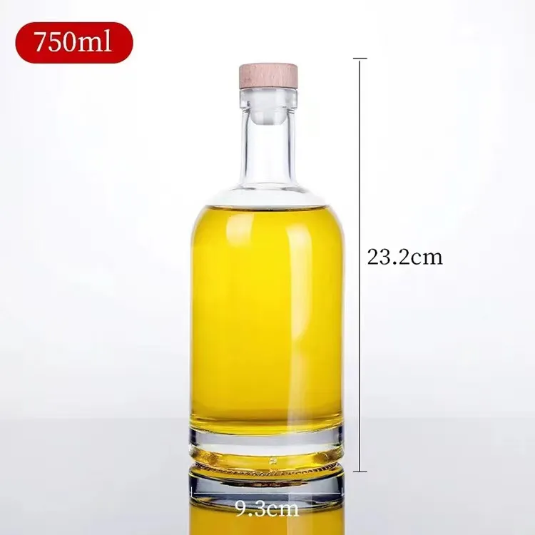 Glass Liquor Bottle 3