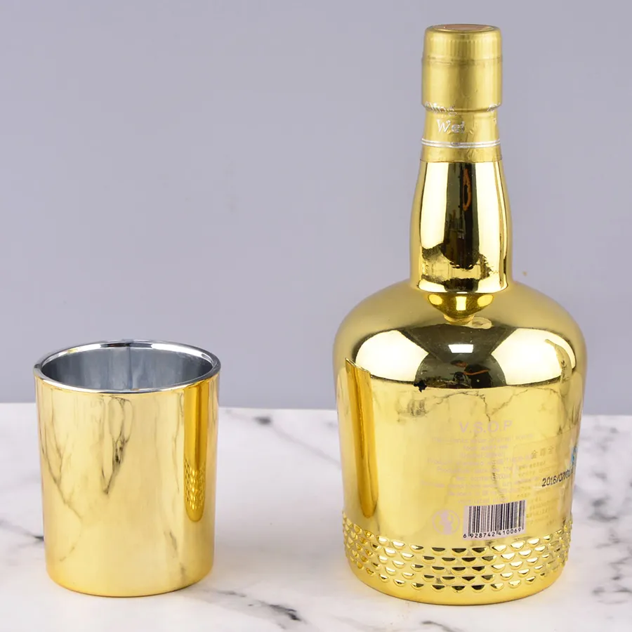 Electroplated Bottle View 2