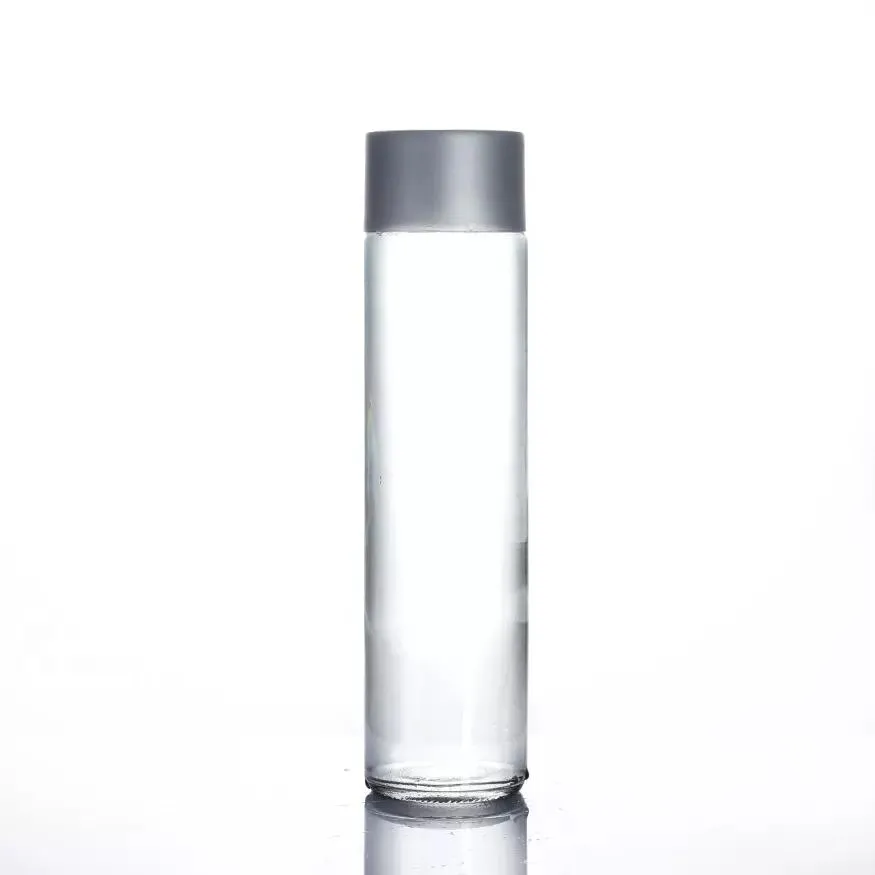 Cylinder Round Glass Bottle
