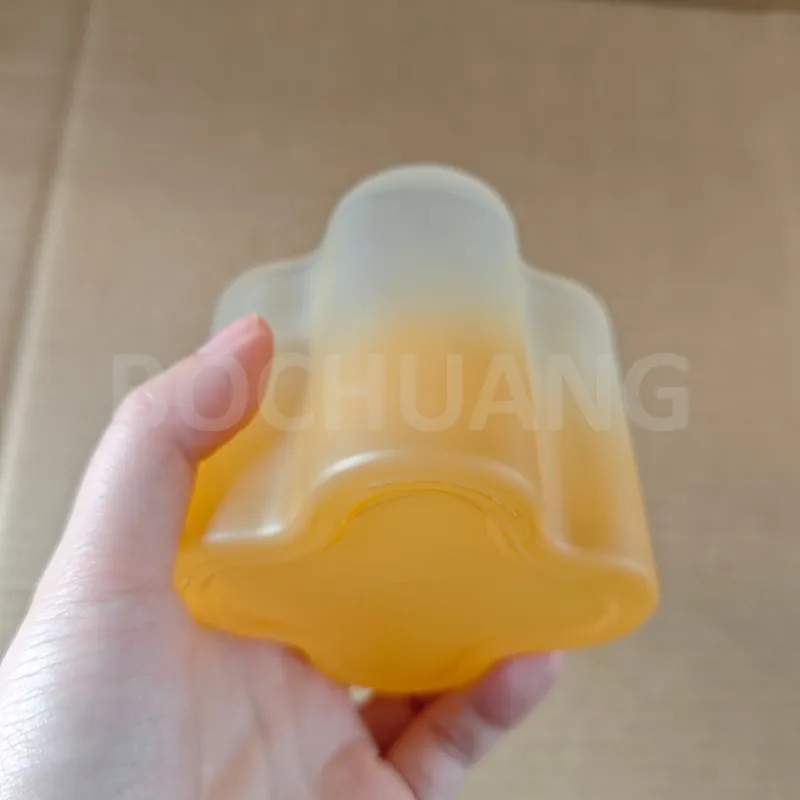 Colored Glass Bottle