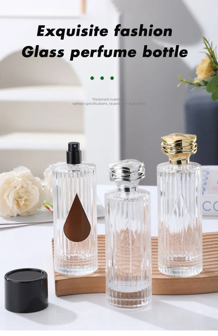 150ml Cylinder Thick Base Perfume Bottle