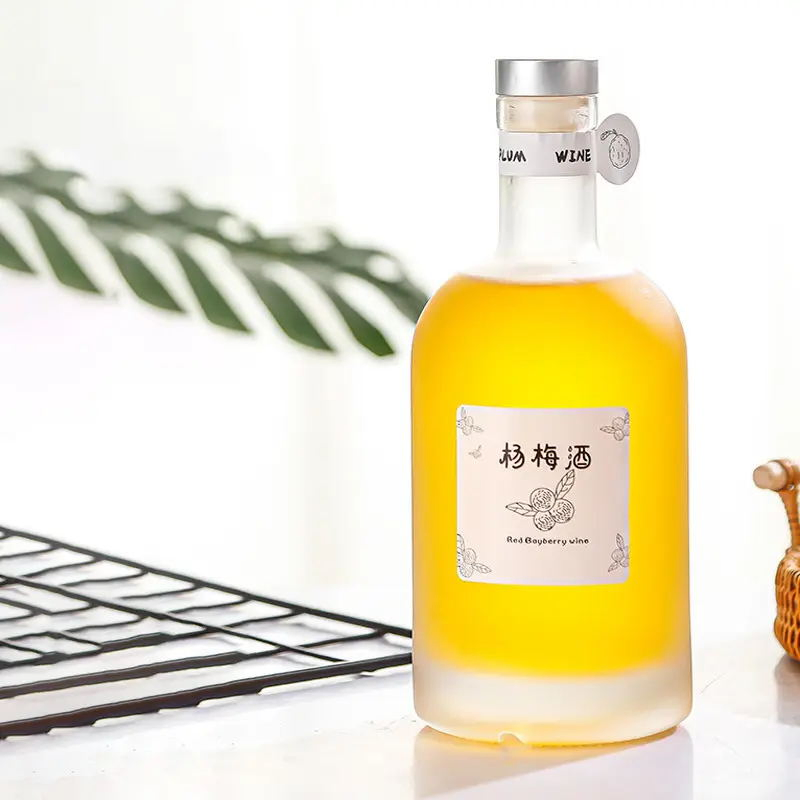 Whisky Vodka Spirit Glass Wine Mini Liquor Bottles 250ml 375ml 500ml 750ml