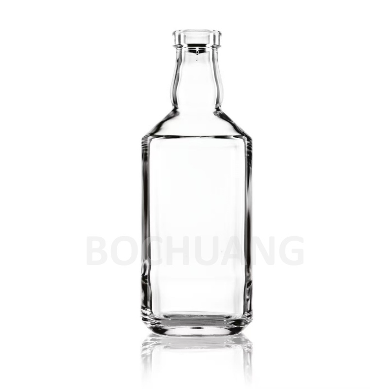 Extra Flint Glass Liquor Spirits Empty Bottle 100ml 200ml 355ml 475ml 500ml 700ml 750ml 1000ml for Whiskey Vodka Tequila Brandy Gin Rum Packaging