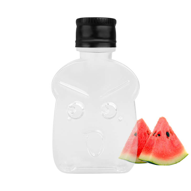 20 Ml Mini PETG Clear Color Plastic Liquor Spirits Bottle