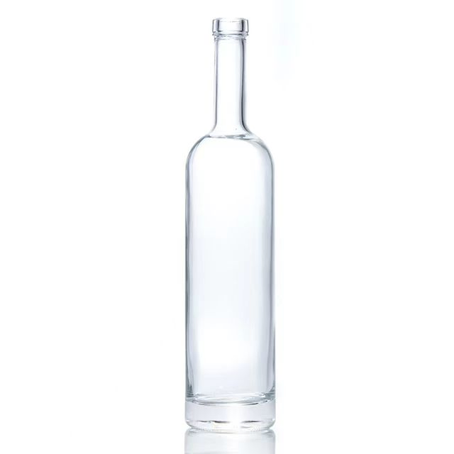High Quality Thick Base 750ml Vodka Tequila Glass Bottle