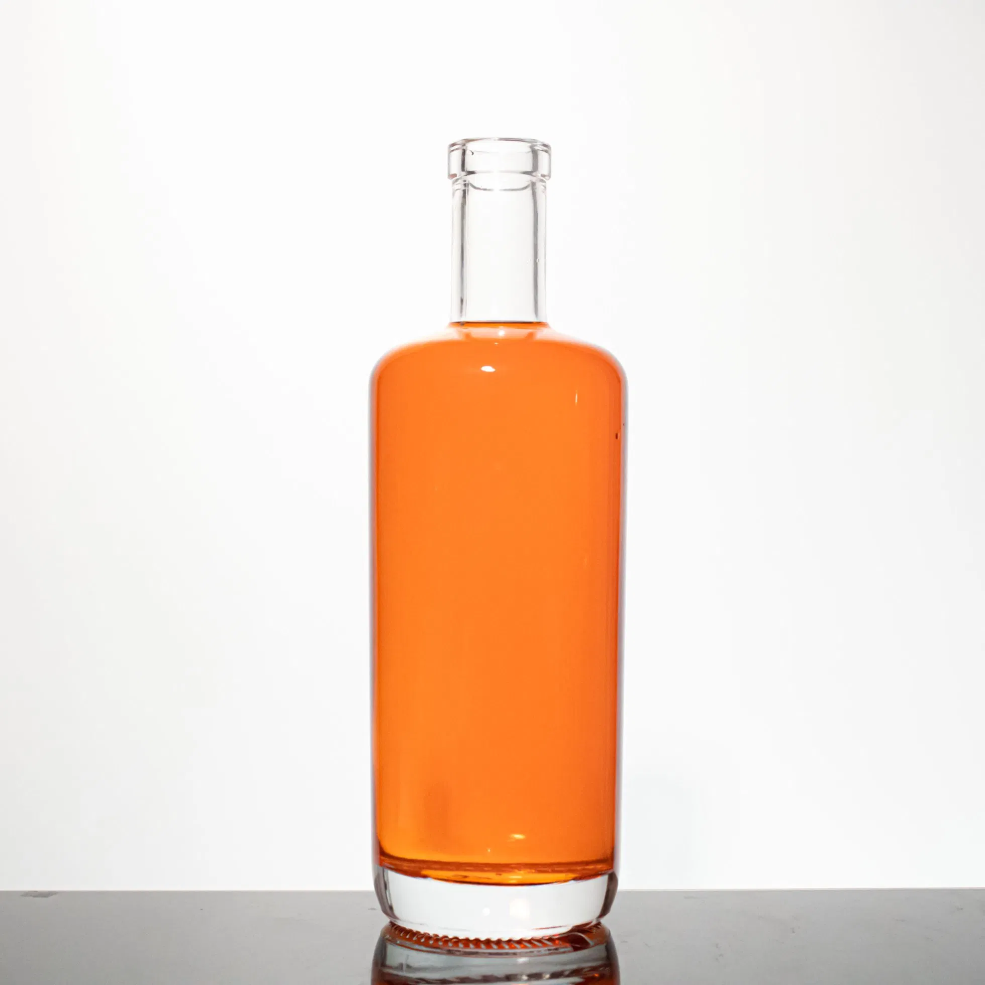 High Flint Color 750 Glass Bottle with Cork Finish