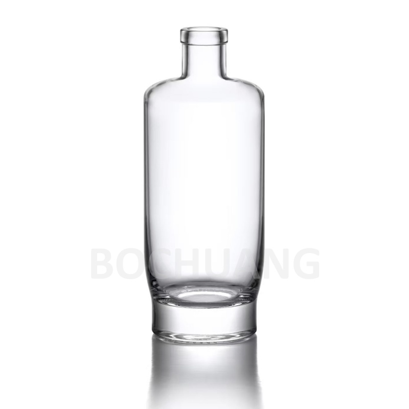 Customized 275ml 330ml 355ml 475ml 500ml 700ml 750ml Storing Spirit Whiskey Brandy Rum Vodka Gin Tequila Clear Empty Glass Liquor Bottle