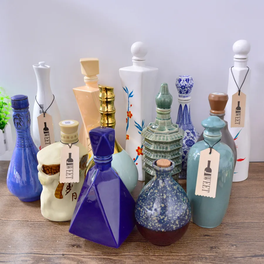 Glass Bottle Side View