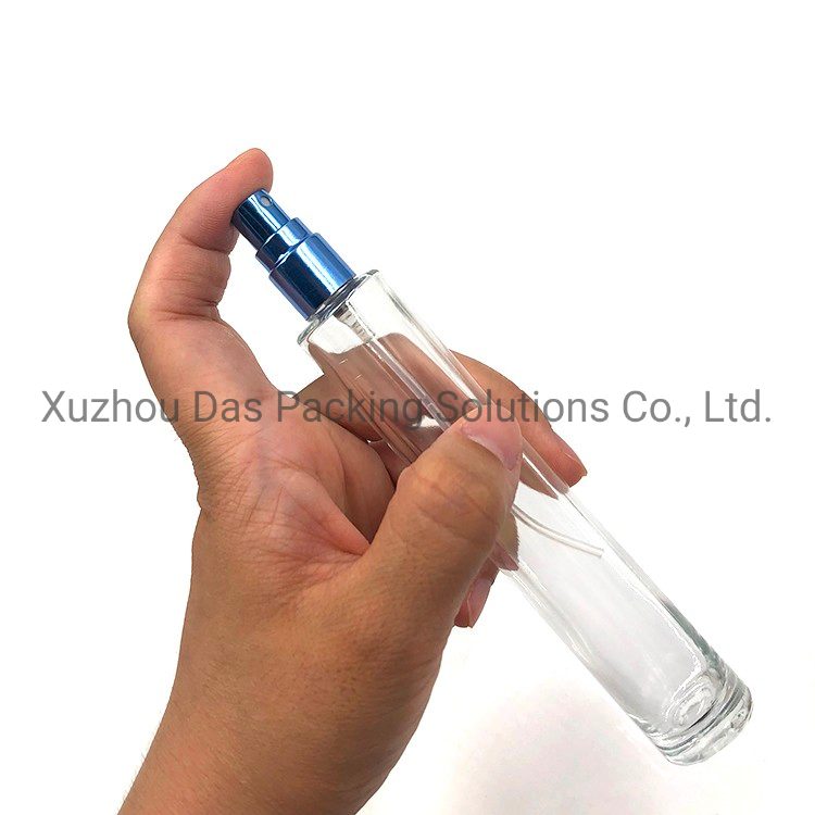 Tall Cylinder Crimp Neck Round Perfume Bottle 30ml Wholesales