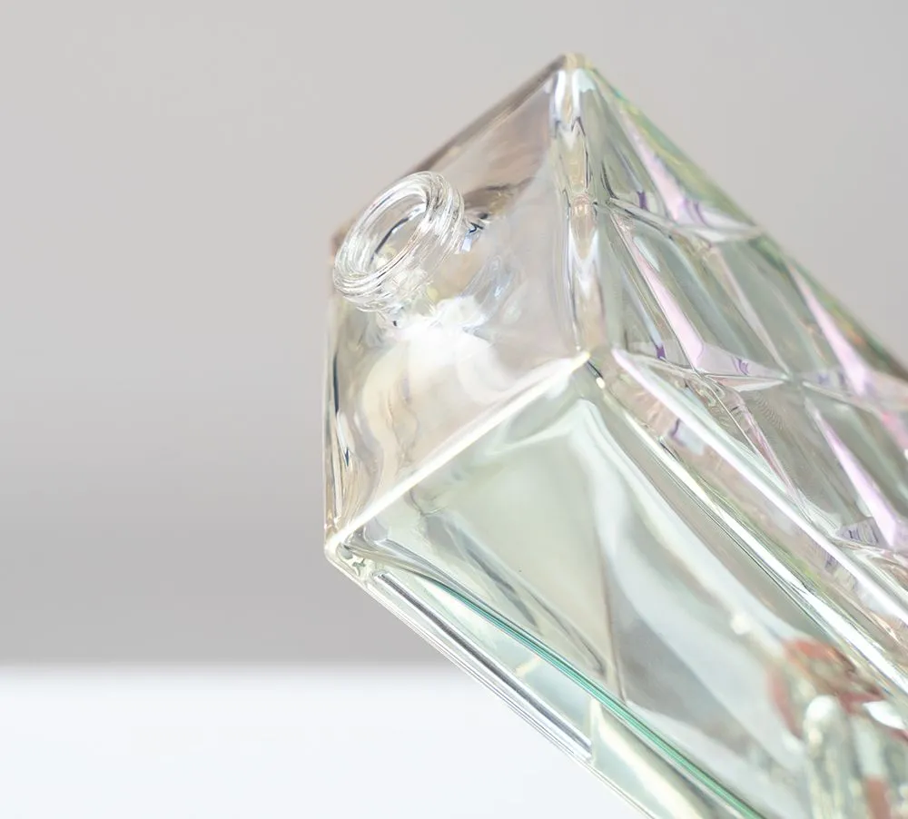 Red Iridescent Perfume Bottle