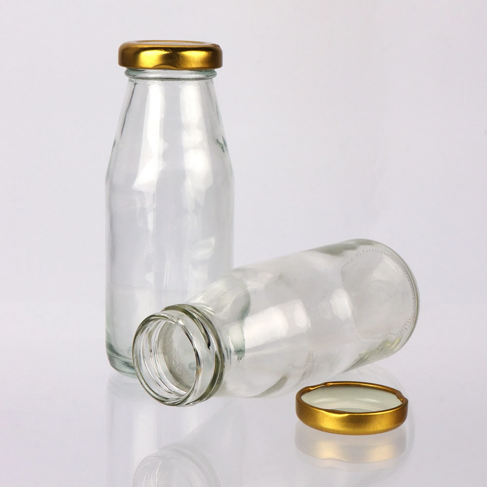 Disposable Milk Glass Bottle 950ml 1000ml Lightweight Milk Glass Bottle