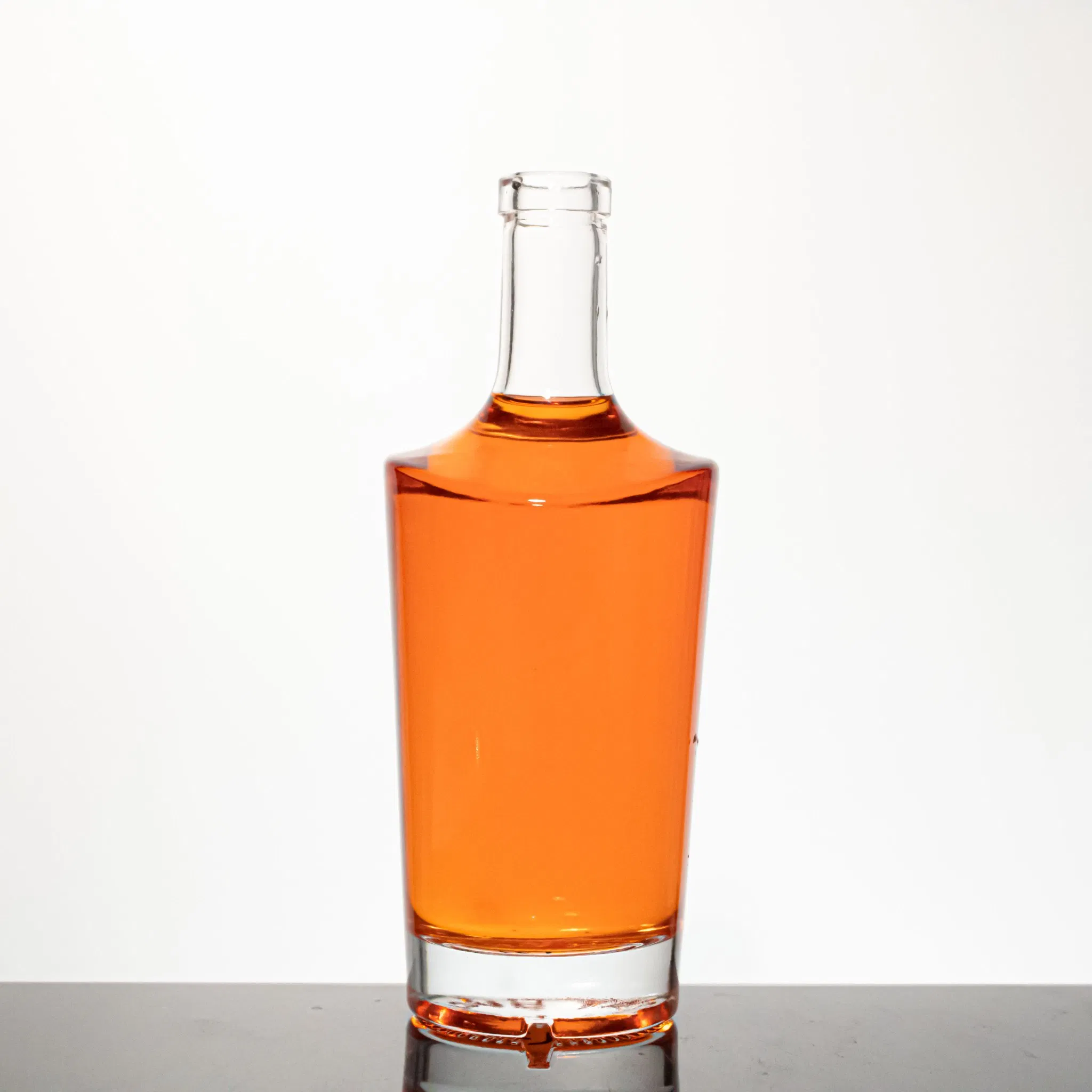 High Flint Color 750 Glass Bottle with Cork Finish