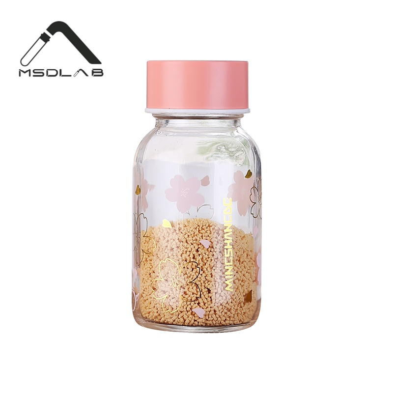 Lightweight Borosilicate Glass Bottle - Safe Durable and Non-Toxic