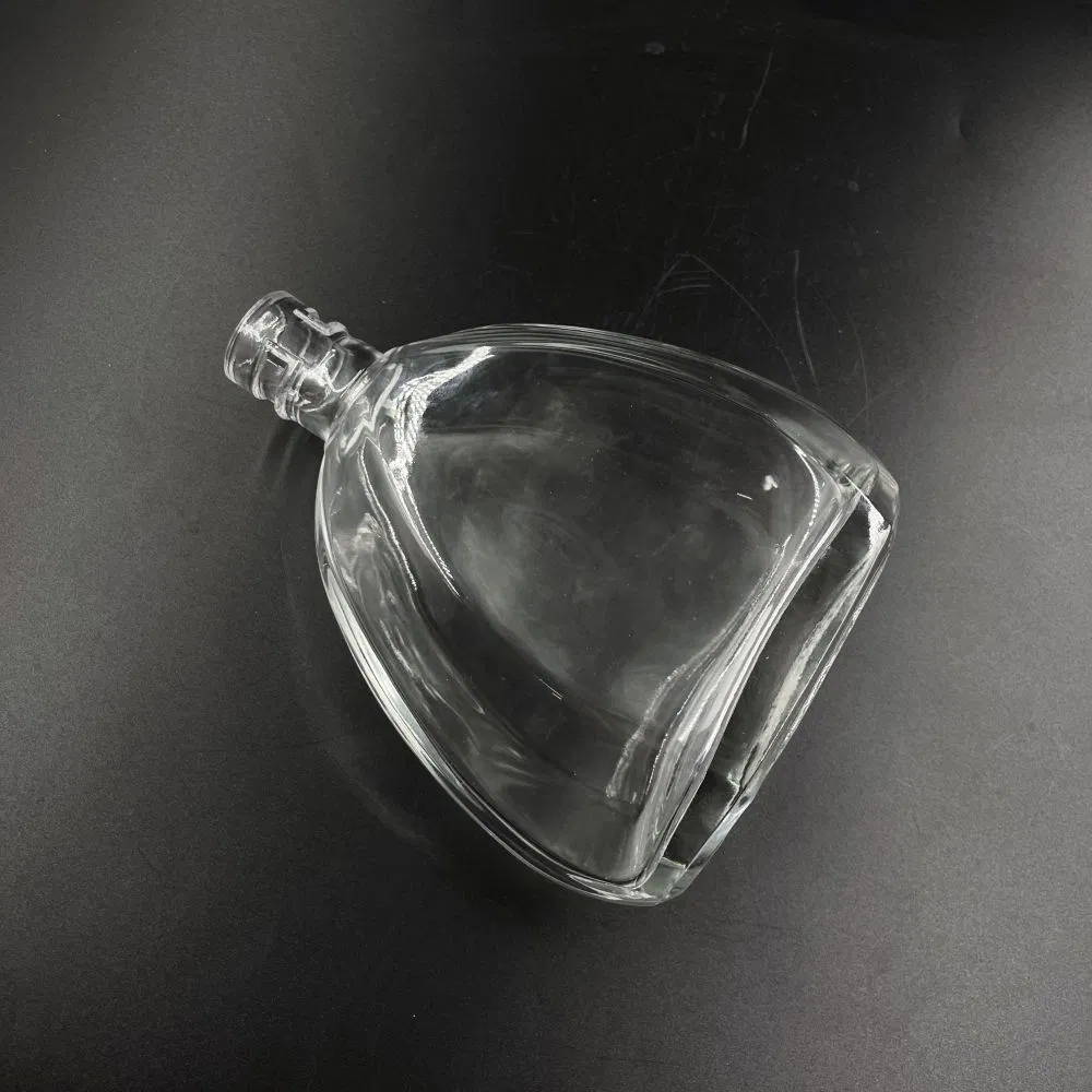 Super Flint Glass Bottle- Unique Shape, 500ml 700ml 850ml 1000ml-Vodka Gin Brandy Whisky Tequila Rum