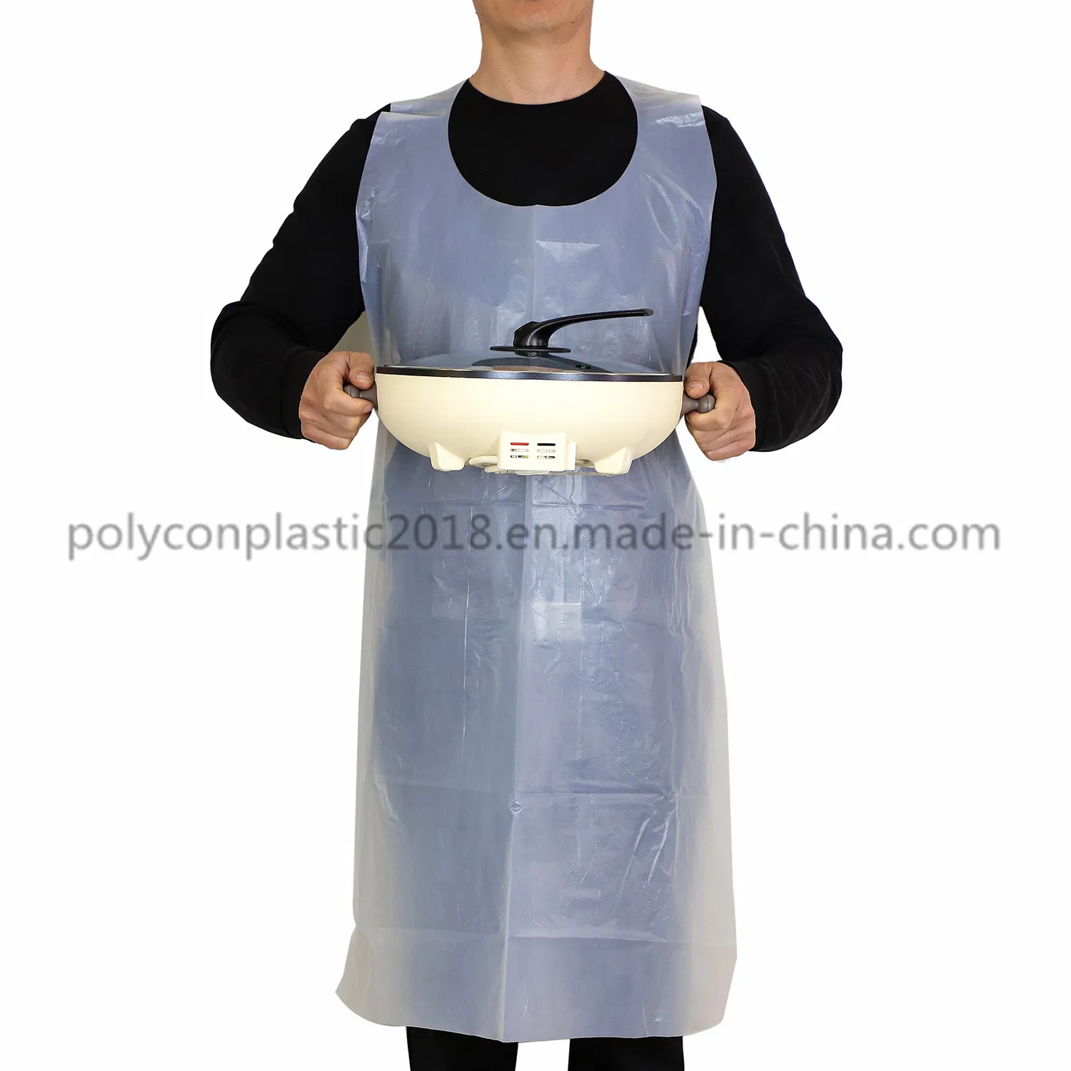 Custom Disposable PE Apron Baking Cooking Hot Sale Products Factory Price