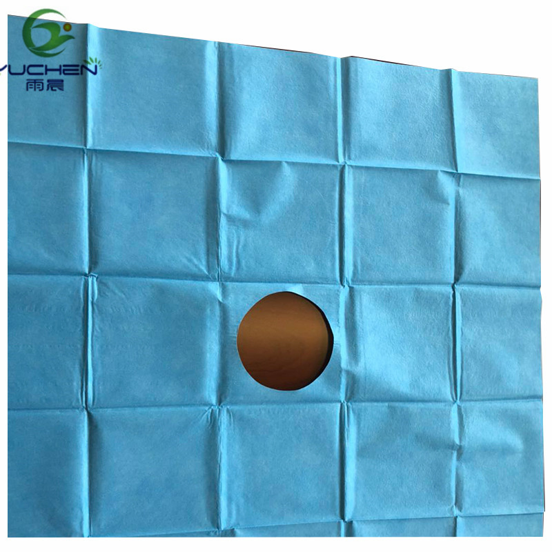 Sterile Disposable Surgical Pack Incise Drapes/Laparotomy Drape /Transverse Incision Plastic Pack for Medical Use