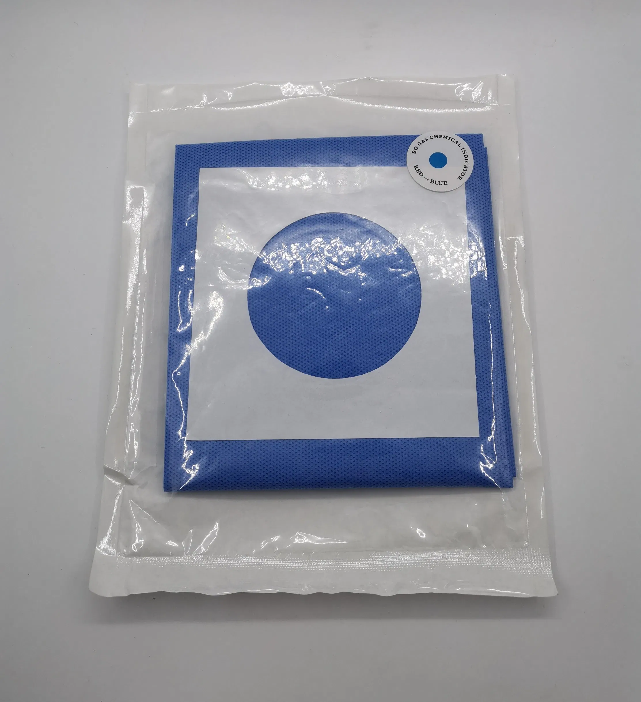 Disposable Non Woven Fenstrated Surgical Drape with Adhesive