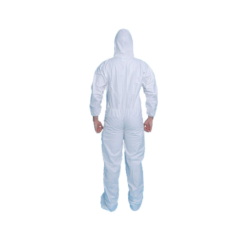 CE Certified Liquid Resistant Protective Clothing Disposable Coverall Industry Safety Clothing Chemical Protective Suit