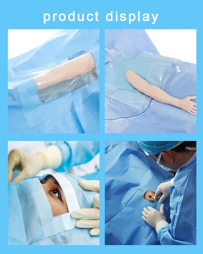 Medical Supplies Sterile Disposable SMS Surgical Drape