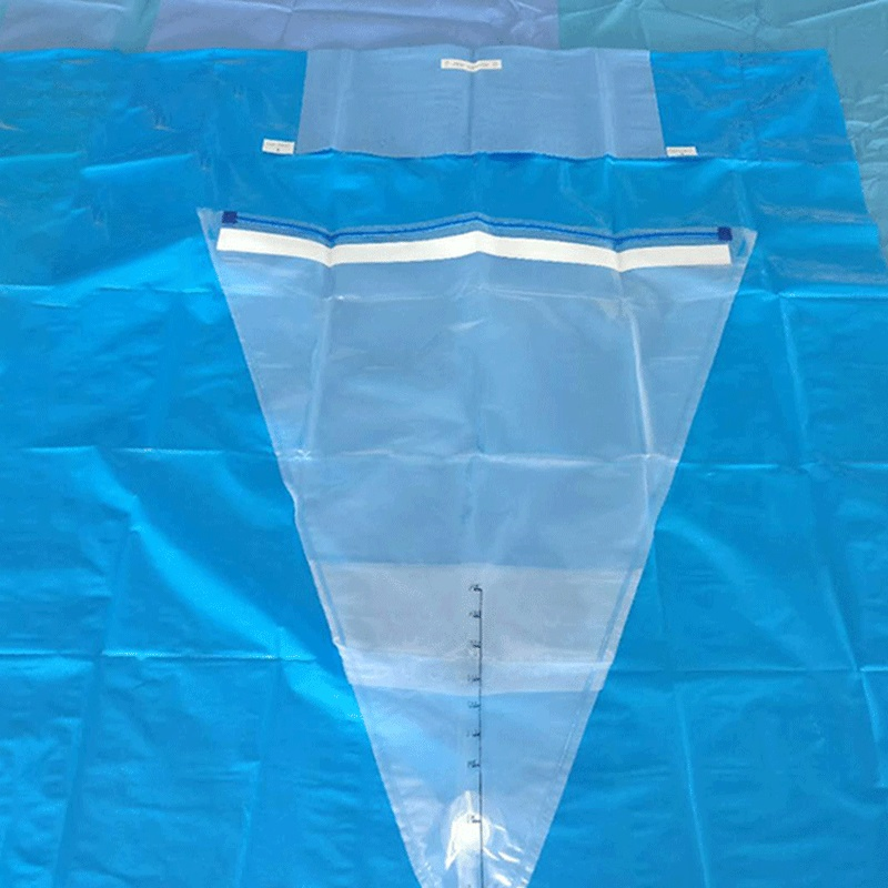 Disposable Non Woven Adhesive Under Buttocks Drape with Pouch