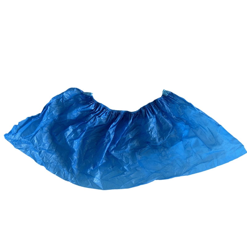Protective Safety Medical Waterproof Anti Slip Plastic CPE Disposable Shoe Covers