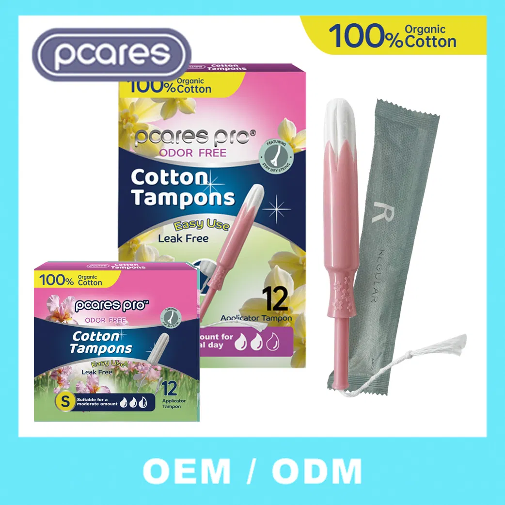 Organic Cotton Tampons - 100% Pure Hygiene Products for Women