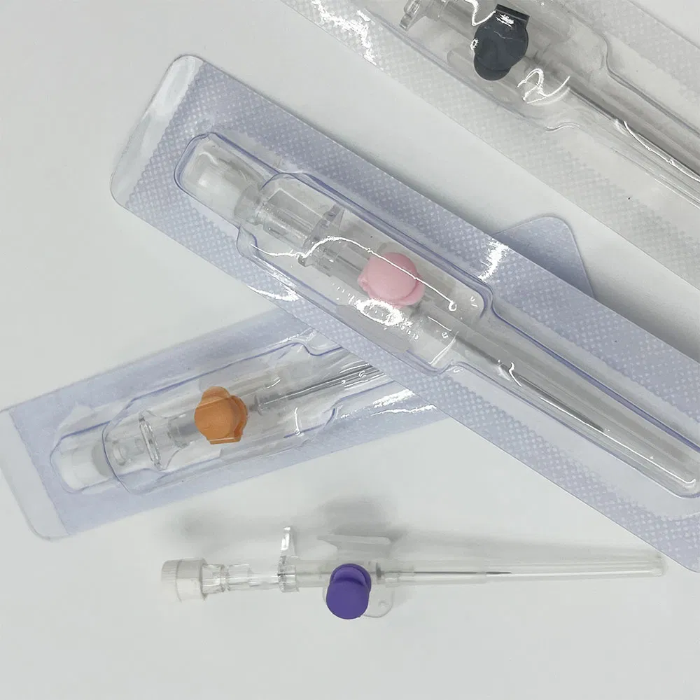 Premium Quality 18g IV Cannula Blister Pack, 50 Units