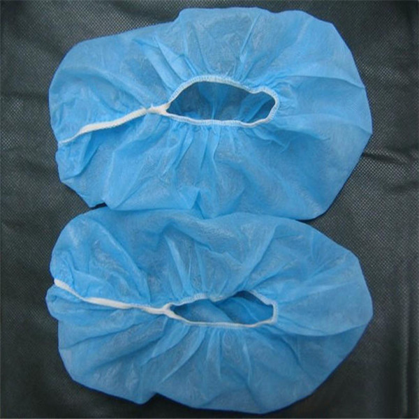 Blue Disposable Protective Medical Polypropylene Shoe Cover, Machine Made or Hand Made