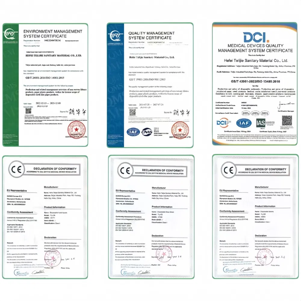 Certificates