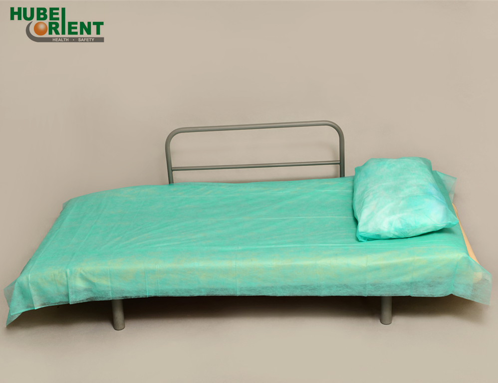 Disposable Spunbond Waterproof Bed Sheets Medical Disposable Pillow Cover
