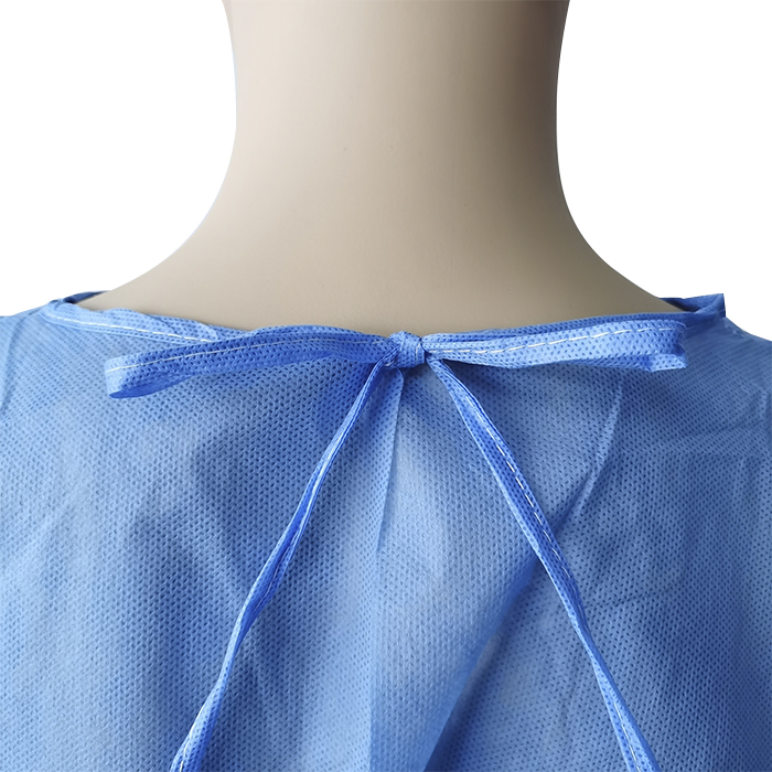 SMS Disposable Non Woven Hospital Medical Doctor Isolation Gown Surgical Gown