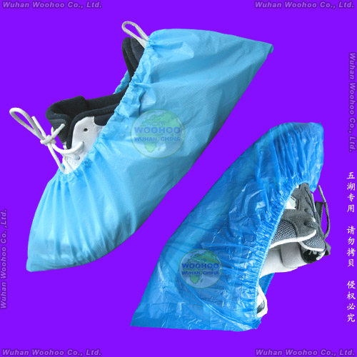 Protective Surgical/Medical/Waterproof/Clear Plastic/PE/Poly/HDPE/LDPE/CPE/Nonwoven Disposable PP Shoe Cover for Hospital/Lab/Food Processing Industry Service