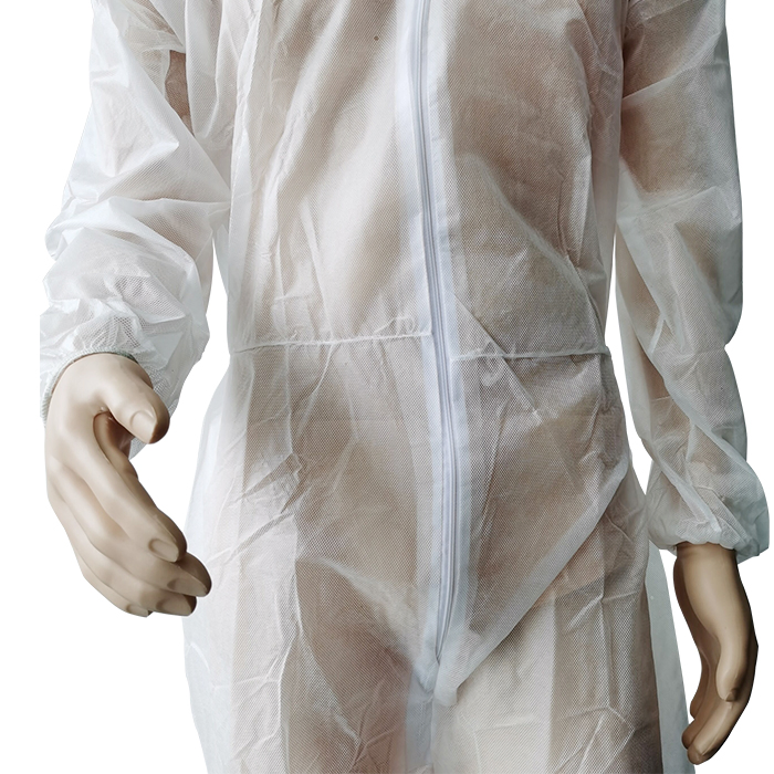 Painting and Spraying Workshop Single Use Xs-4XL White Spunbond PP Protective Apparel