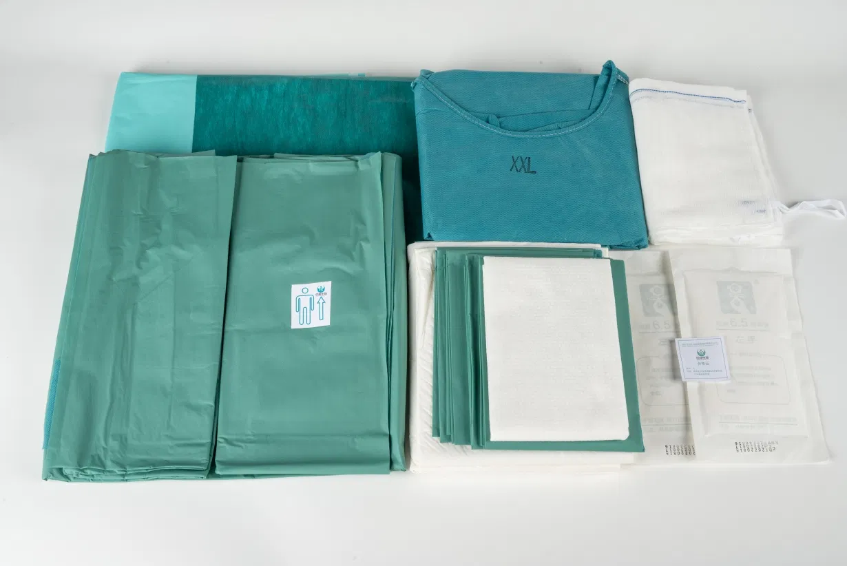 Disposable Vaginal Delivery Kit - Sterile Maternity Pack with Absorbent Underpads, Baby Wrap